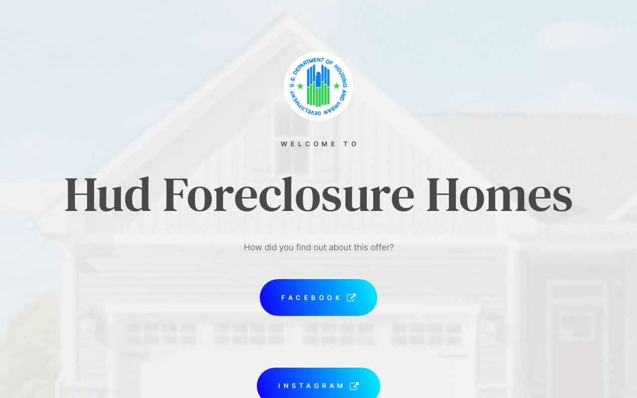 Hud Foreclosure Homes USA